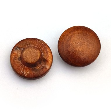 1 шт. пуговица грибок к кепке егерей деревянная