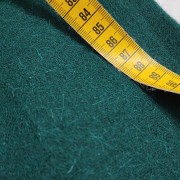 Сукно тёмно-зелёное для воротников от куска 10х10 см