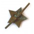 Звезда на пилотку СССР 24 мм зеленая